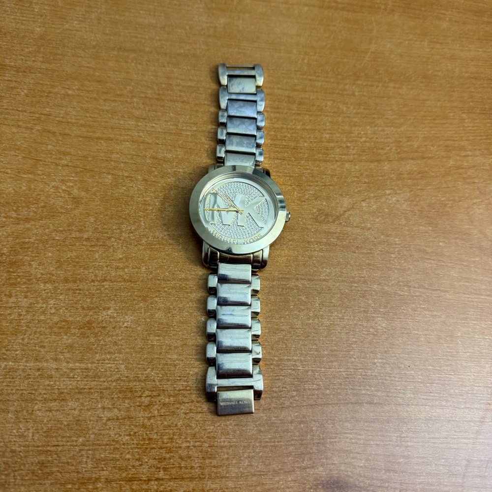 Michael Kors Silver and Gold Women's‎ Watch